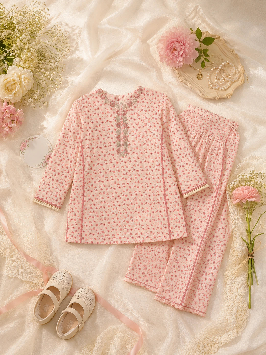Blush Coral Two-Piece