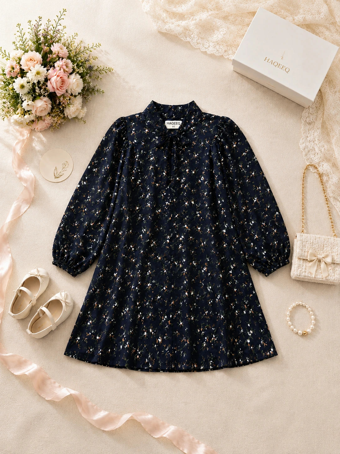 Midnight Navy Dress